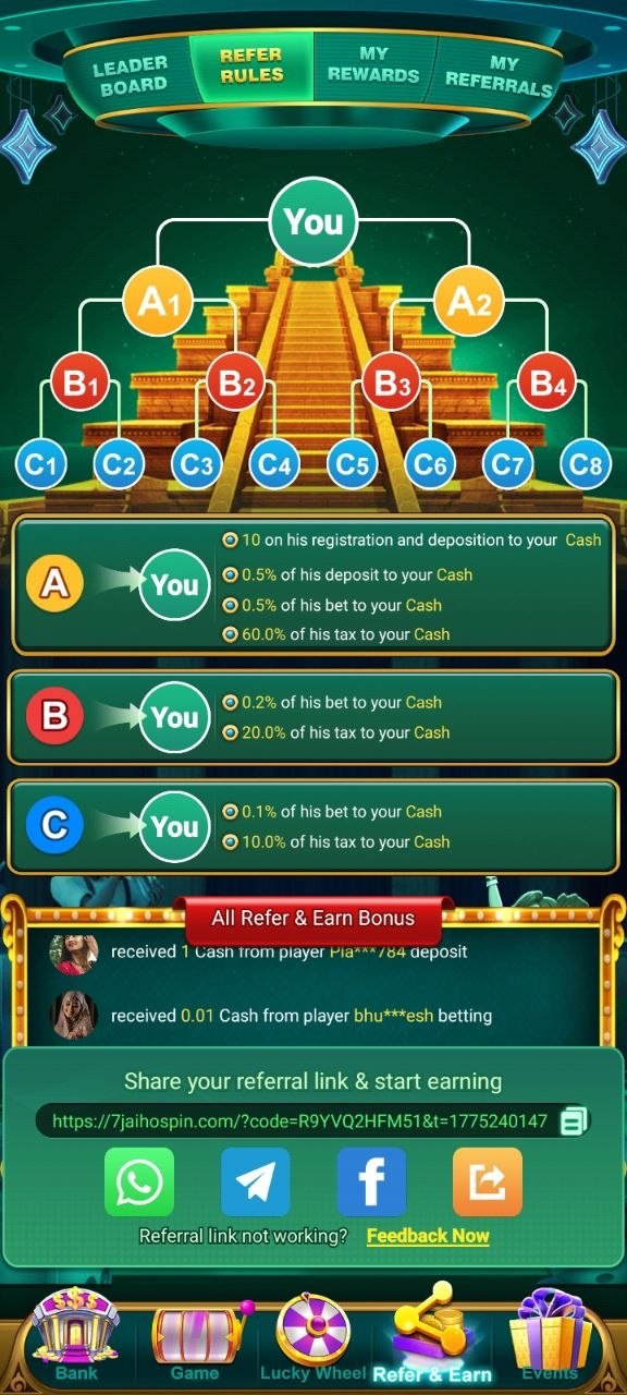 Casual Games inside Jaiho Spin