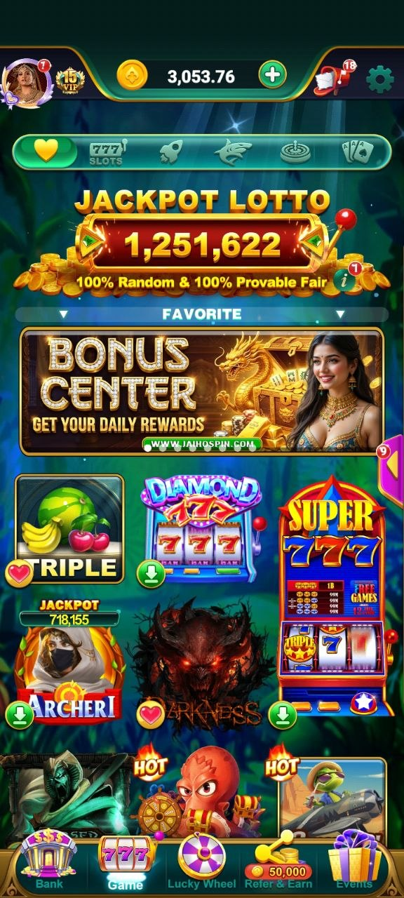 Core Games inside Jaiho Spin